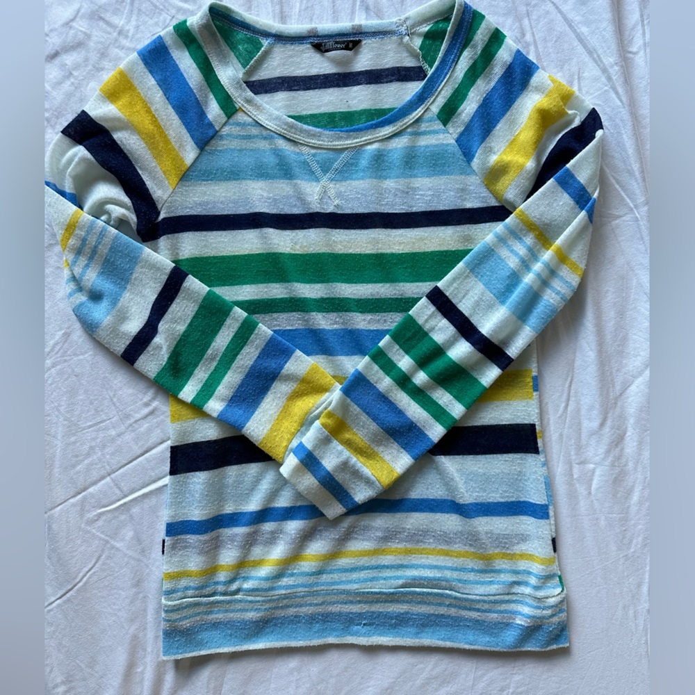 Women’s long sleeve shirt. Semi-transparent